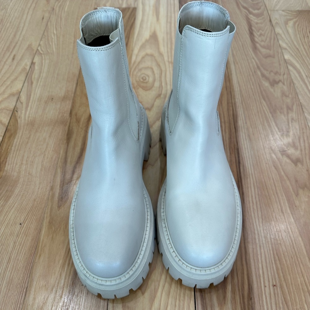 MINELLI Paris - Ankle Boot Evisae - Leather  European Craftsmanship Womens 39 T7 - Picture 3 of 8